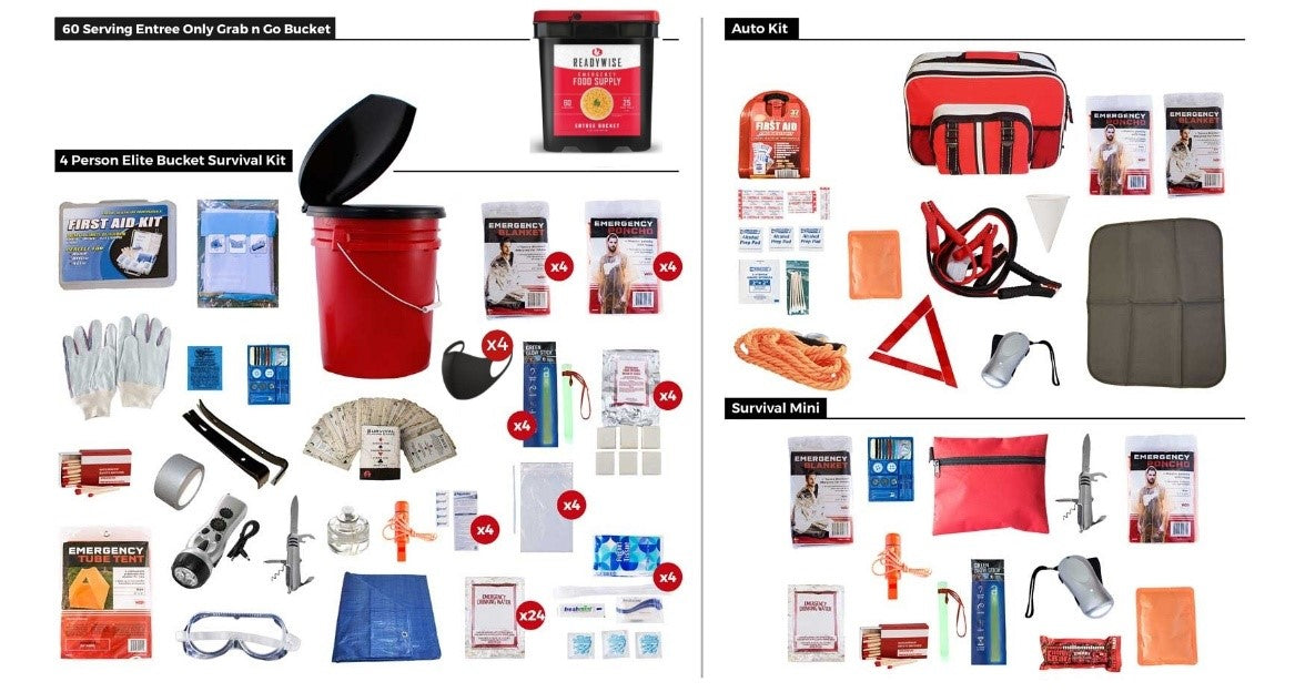 All-Inclusive Family Preparedness Package + Deluxe Food Supply